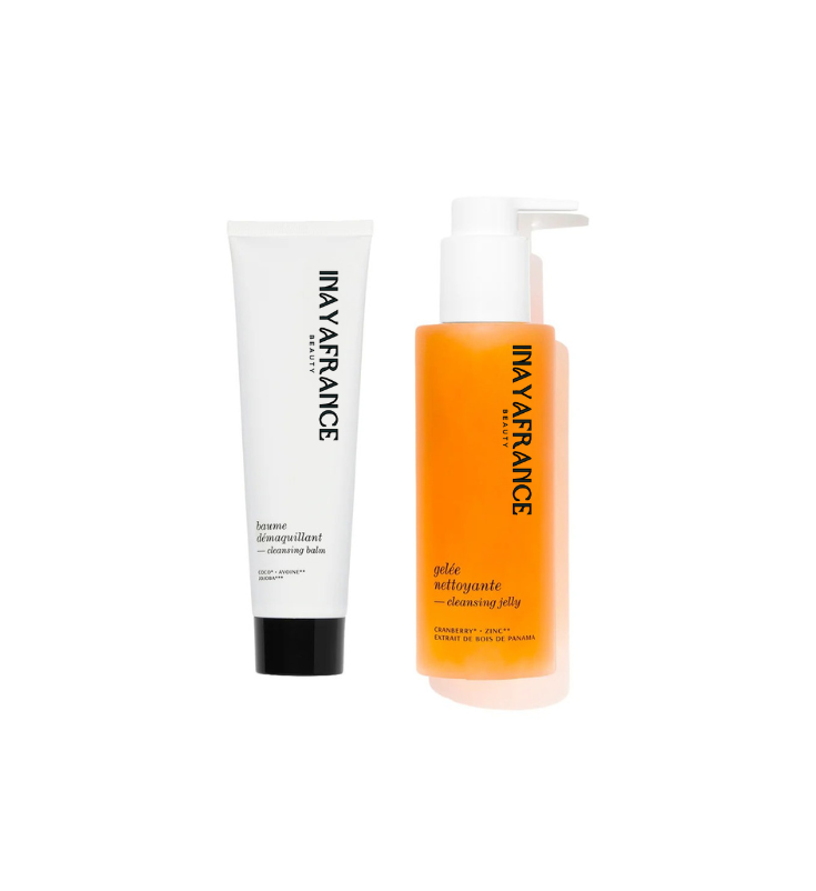 Duo Nettoyant Visage - Gelée Nettoyante & Baume démaquillante