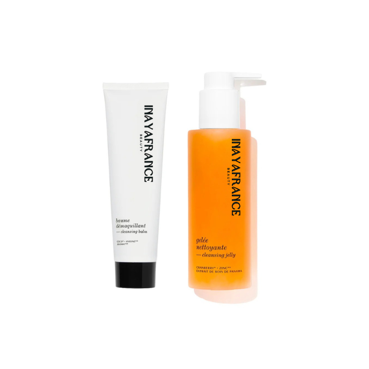 Duo Nettoyant Visage - Gelée Nettoyante & Baume démaquillante