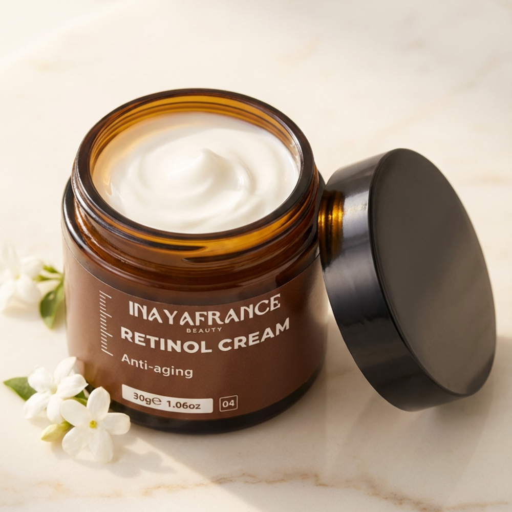 Crème Visage au Rétinol - Soin Anti-Âge Régénérant